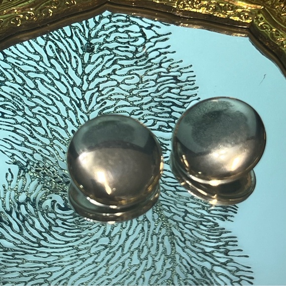 Vintage ‘Alice’ clip on silver earrings - Picture 7 of 7